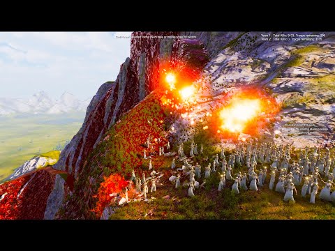 10000 Cleopatra VS 50000 Egyptian Spearman - Ultimate Epic Battle Simulator 2 UEBS 2