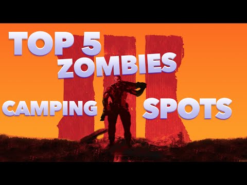 TOP 5 CAMPING SPOTS In Black Ops 3 Zombies
