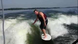 Joe Costner Wake Surfing
