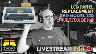 How to Replace the Clockwork Pi DevTerm LCD Panel. BONUS: VirtualT Demo!