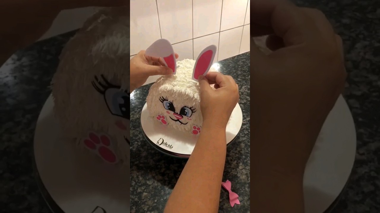 Bolo em pé páscoa #cake #confeitaria #pascoa #2023