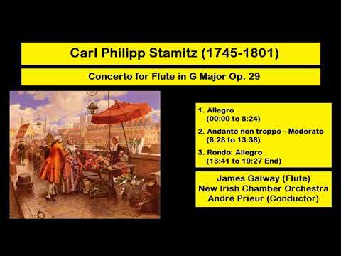 Carl Philipp Stamitz (1745-1801) - Concerto for Flute in G Major Op. 29