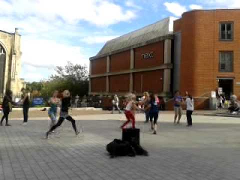 Flashmob in Norwich 2
