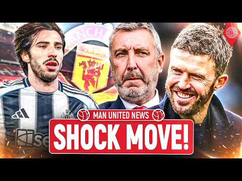 Sandro Tonali TARGET! Man United Make SHOCK Move For Newcastle Midfielder