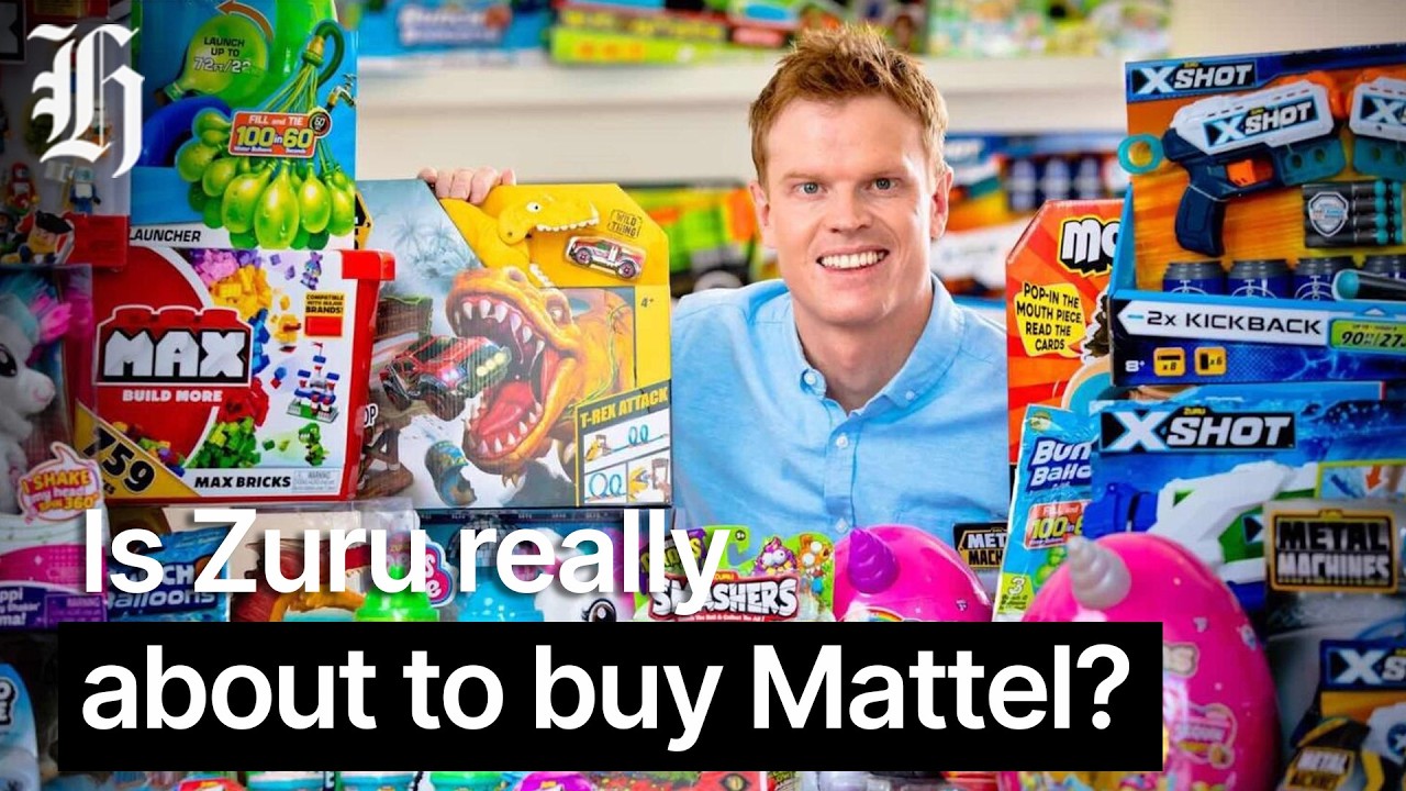By the power of Grayskull! Is Zuru really about to buy Mattel? | Ryan Bridge TODAY