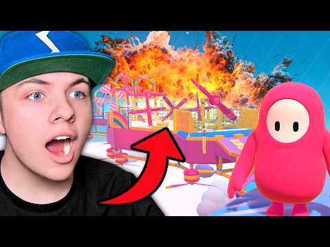 Fall Guys But The Levels Explode!