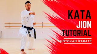 KATA JION TUTORIAL (Step by Step) 🥋⛩ - Learn this Karate Kata!