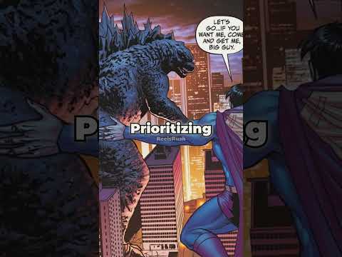 Who Would Win Superman or Godzilla? | #superman #dc #dccomics #comics #godzilla #batman