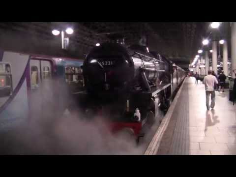 LMS 5MT 45231 at Manchester Piccadilly Railway Station with 'The North Wales Coast Express'