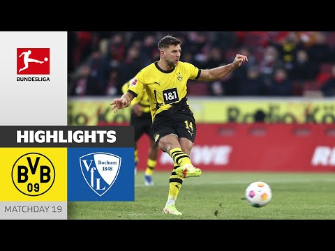 Borussia Dortmund - VfL Bochum 3-1 | Highlights | MD 19 – Bundesliga 23/24