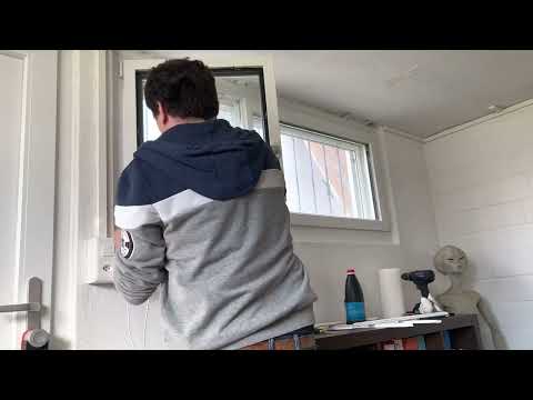 Vorbereitung Folie aufkleben