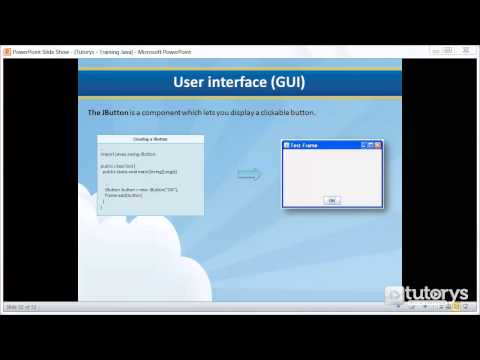 How to use the JButton object in Java