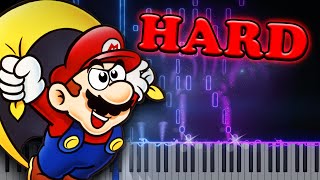 Cover art for ATHLETIC THEME from SUPER MARIO WORLD but it's a Piano Tutorial