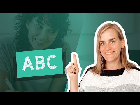 Learn the ABC in German - A1 [with Jenny]