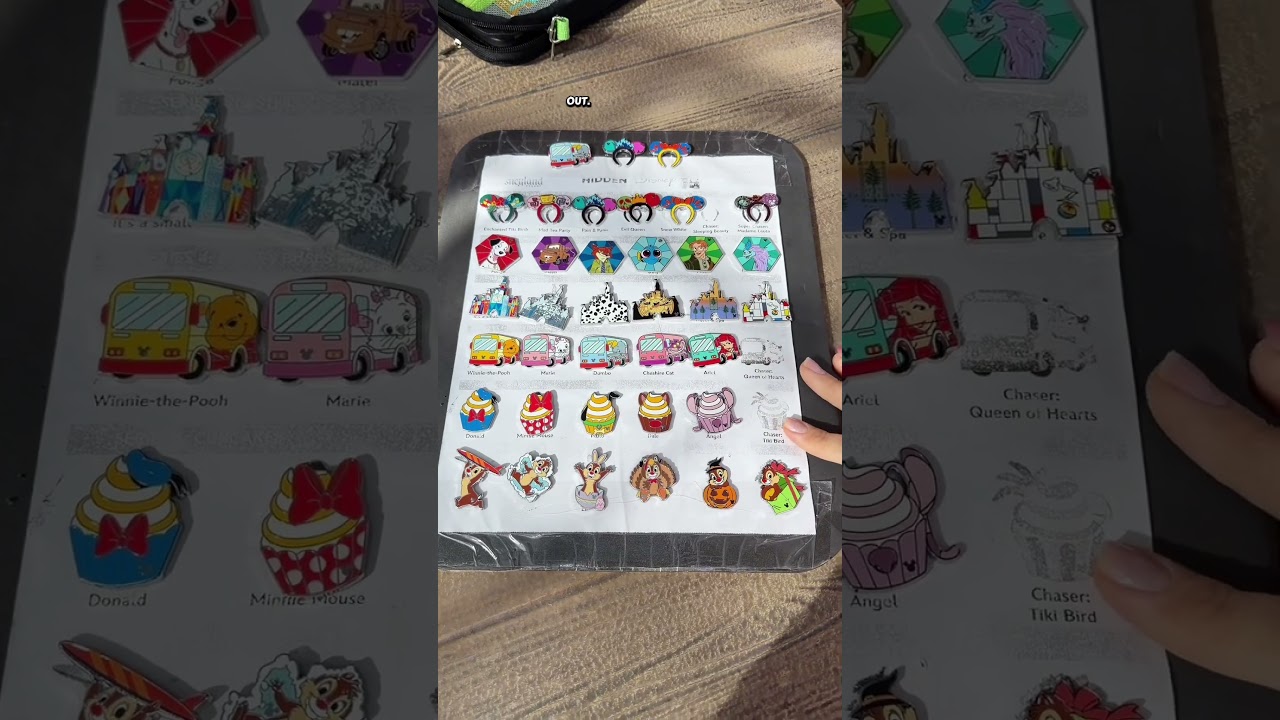 Trading Hidden Disney Pins with other Guest in Frontierland!!