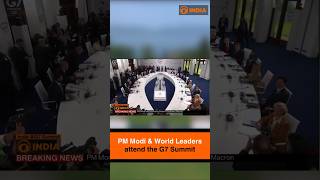 PM Modi & World Leaders attend the G7 Summit