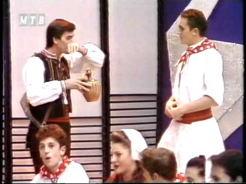 Ansambl Koco Racin -Skopje vo zivo na MTV 1995-ZETVARKA