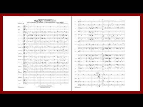 Highlights from Disney's Frozen | Arr. Sean O'Loughlin | Young Concert Band