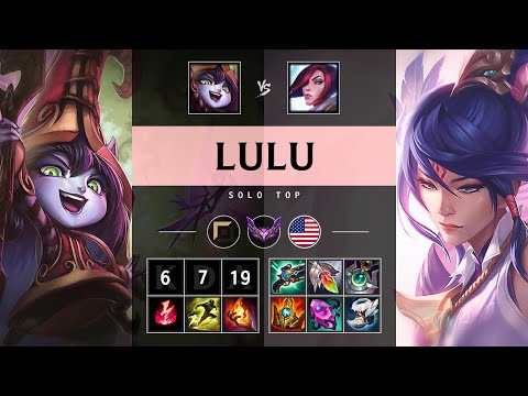 Lulu Top vs Fiora - NA Master Patch 25.08