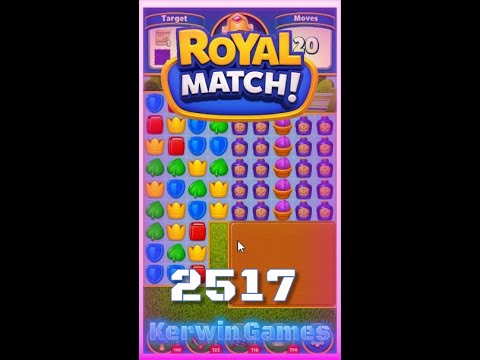 Royal Match Level 2517 - No Boosters Gameplay