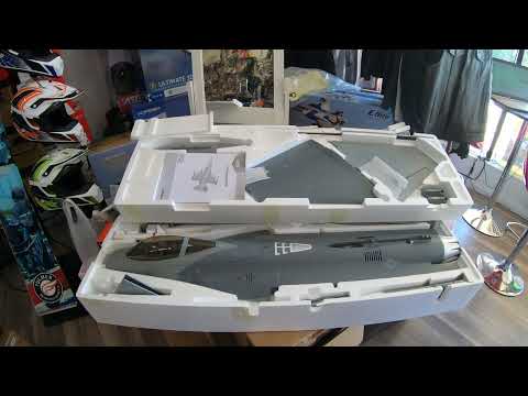F-16 FALCON 80MM EDF JET UNBOXING