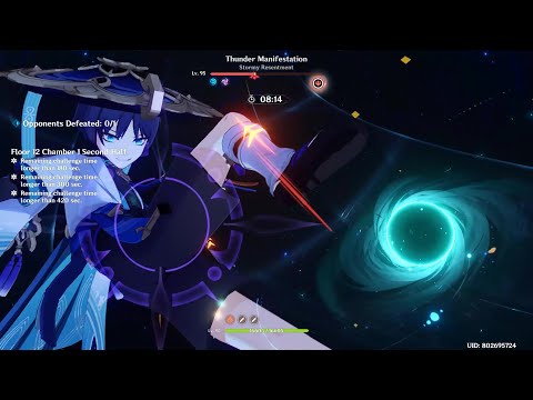 [3.3] Floor 12 - Keqing Aggravate / Wanderer Hypercarry (Spiral Abyss)