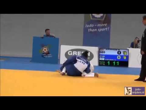 Judo 2014 European Championships Cadets Athens: Kipshidze (GEO) - Kourri (CYP) [-40kg]