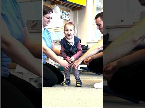 A child with special needs - training in daily tasks at the ADELI Center