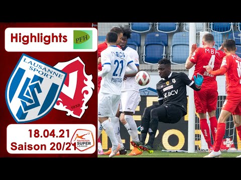 Highlights: FC Lausanne - Sport vs FC Vaduz (18.04.21)