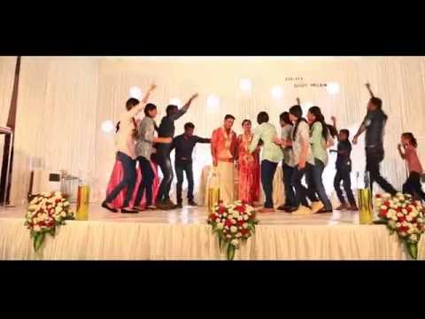 Cousins funny dance performance on wedding at Thrissur, Kerala - Sijo & Sisy Helen