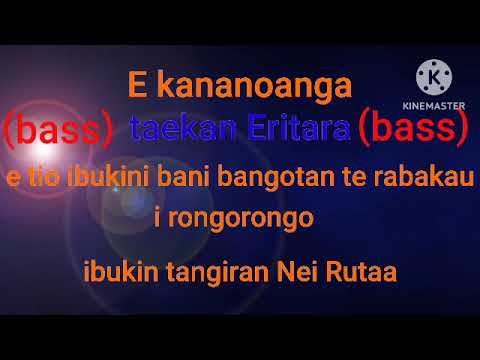 Aio Tangin Nanou (Ruuta) KARAOKE (TKM#1)