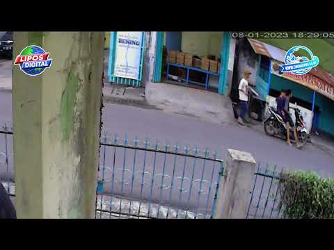 Detik-detik Pencuri 8 Karpet Telur Terekam CCTP