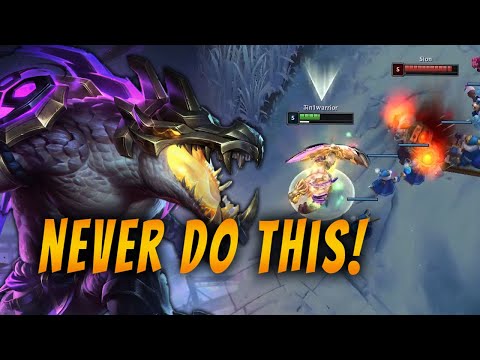 EVERYONE MAKES THIS MISTAKE AGAINST SION