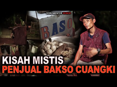 SCARY.!! THE EVENT HE EXPERIENCED, THE KUNTILANAK EVEN SITTING ON A MEATBALL CART..!!