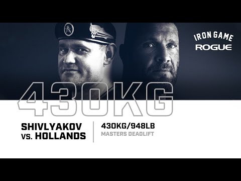Full Live Stream | Shivlyakov vs. Hollands 430KG Masters Deadlift Attempt