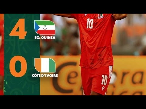 Guinea equatorial 4-0 Cote D'Ivoire All match highlights &All goals