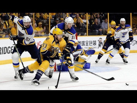 Ellis, Neal score in third, Predators push Blues to brink