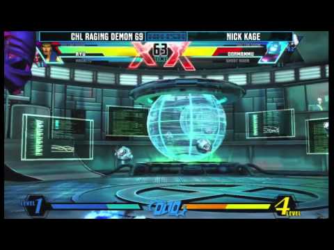 UMVC3 Pools CHL Raging Demon 69 vs Nick Kage