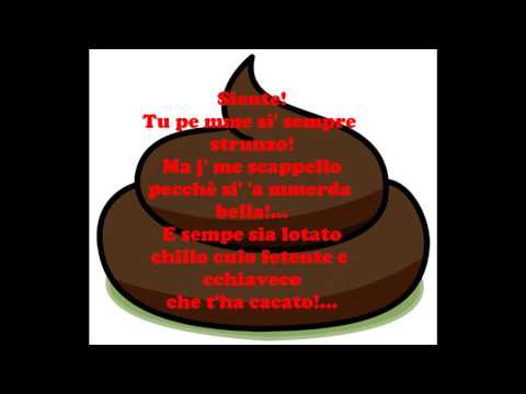 STRUNZ'  - Attribuita a Ferdinando Russo - Poesie Napoletane licenziose