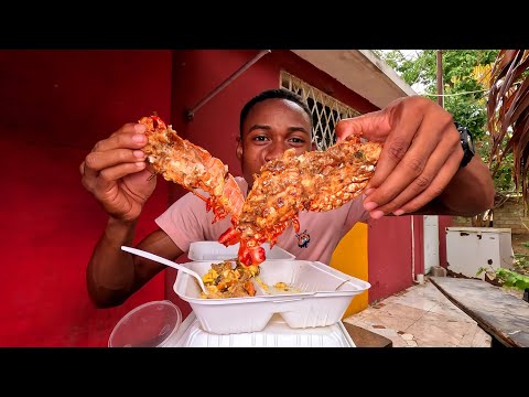 INSANE PILE of Jamaican Food!! EXTREME FOOD YOU HAVE TO EAT!!