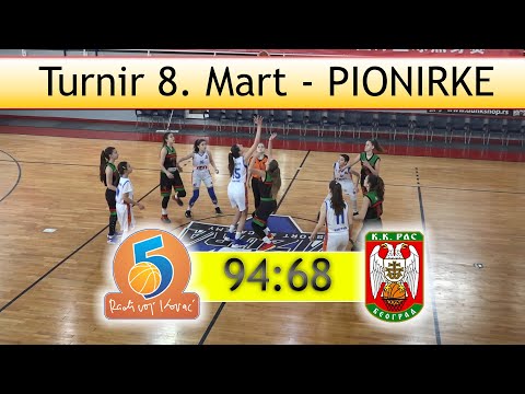 ZKK Radivoj Korac - ZKK Ras 94:68 / Turnir 8. Mart / PIONIRKE