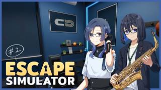 【Escape Simulator #2】サクサク進め……？【雪代莉々華・奏音遊 | #VTuber】