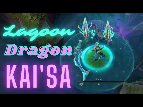 Lagoon Dragon Kai'Sa Skin with Chroma | Pre-Release
