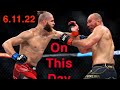 Jiri Prochazka Vs Glover Teixeira Full Fight Highlights On This Day