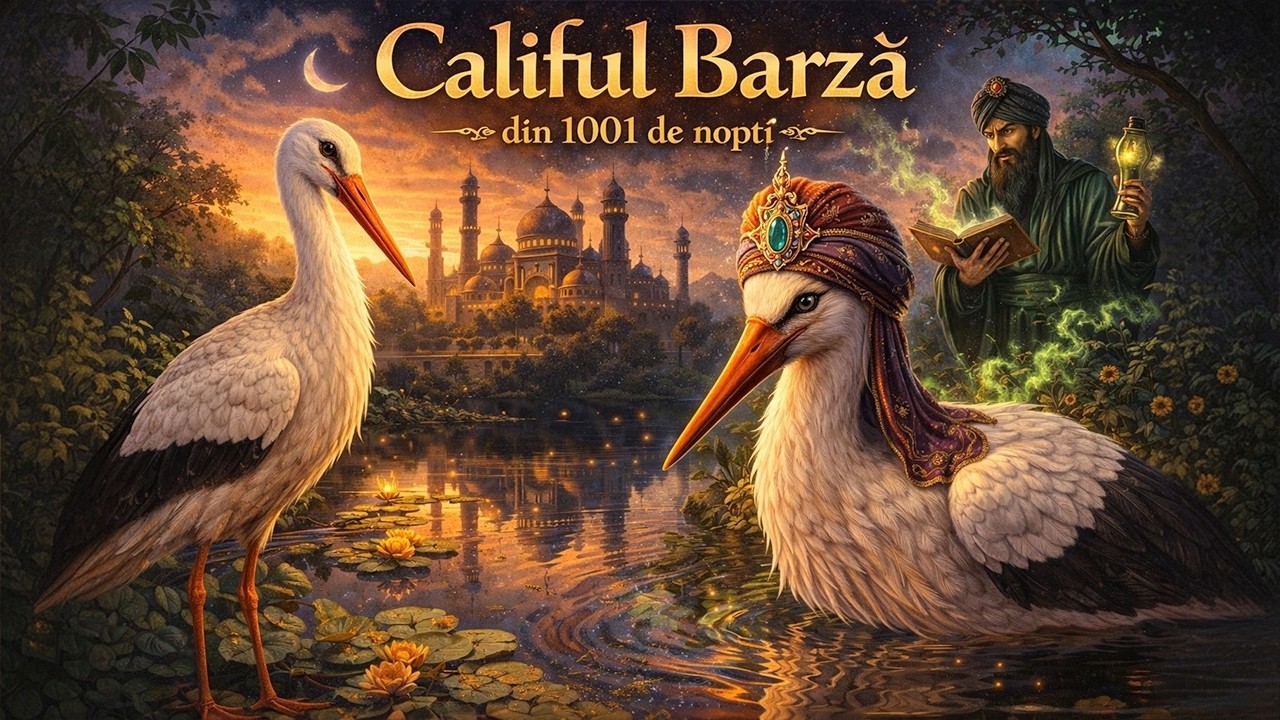 Povestea Califului Barză - Wilhelm Hauff | Povesti pe Vinil | (poveste din 1001 de nopti)