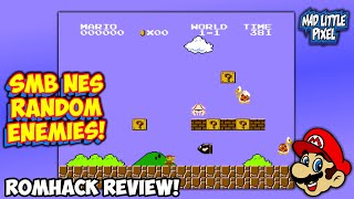 Rom Hack Review - Super Mario Bros NES Random Enemies!