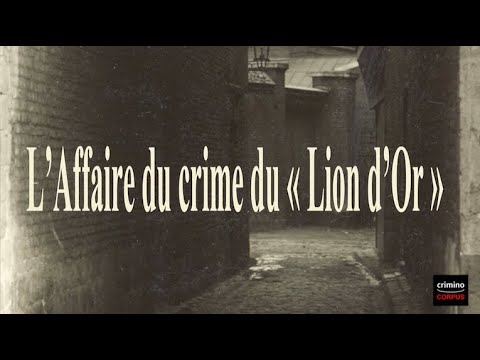 L' Affaire du crime du "Lion d'Or"