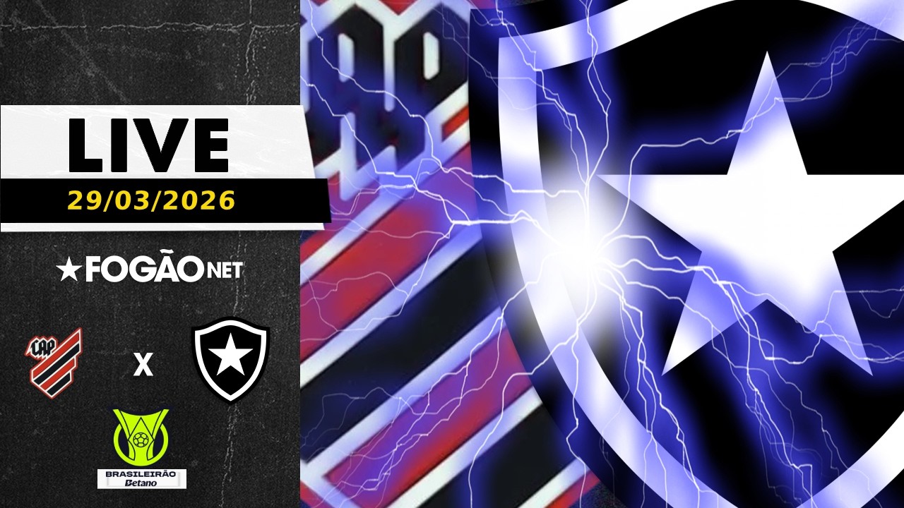 LIVE | Pré-jogo de Athletico-PR x Botafogo pela 5ª rodada do Campeonato Brasileiro
