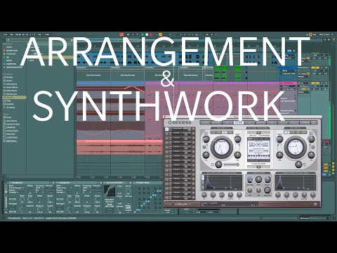 Psytrance track creation Part 2 - Arrangement & Synthwork