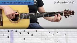 Como tocar Melendi guitarra Jardin con enanitos melendi acordes clase de guitarra tutorial